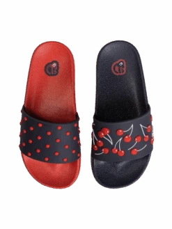 Lustige Pantoletten Für Kinder Kirschen