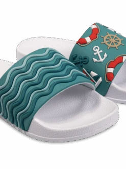 Lustige Pantoletten Für Kinder Wellen -Dedoles D K SCL F SD C 994 3