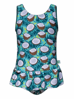 Lustiger Badeanzug Für Mädchen Kokosnuss