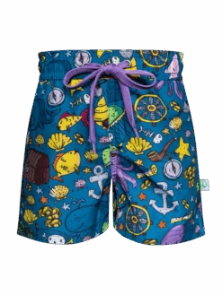 Lustige Badeshorts Für Jungen Piratenleben