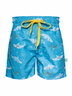 Lustige Badeshorts Für Jungen Weißer Hai