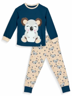 Lustige Pyjamas Für Kinder Fröhlicher Koala