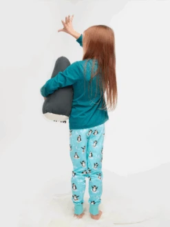 Lustige Pyjamas Für Kinder Pinguin Auf Eis -Dedoles D K SW KP C C 1450 4