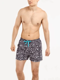 Lustige Badeshorts Für Männer Kritzeleien 12 Lustige Badeshorts Für Männer Kritzeleien -Dedoles D M BW SSH C RP 147 6