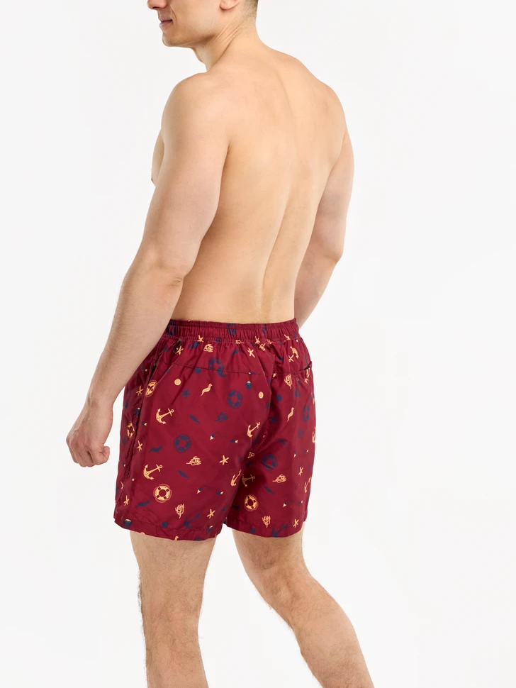 Lustige Badeshorts Für Männer Kapitän 6 Lustige Badeshorts Für Männer Kapitän – Bild 4