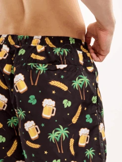 Lustige Badeshorts Für Männer Sommerbier -Dedoles D M BW SSH C RP 1596 8