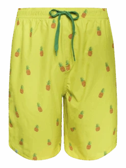 Lustige Badeboxershorts Für Männer Ananas