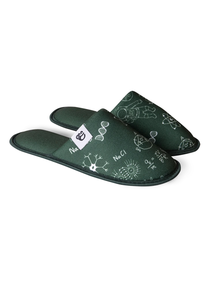 Lustige Hausschuhe Physik Gegen Chemie 4 Lustige Hausschuhe Physik Gegen Chemie – Bild 2