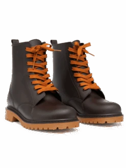 Dunkelbraune Regenstiefel Für Männer