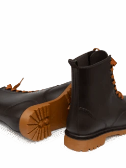 Dunkelbraune Regenstiefel Für Männer -Dedoles D M F RB B PVC 1630 3