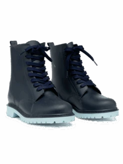 Dunkelblaue Regenstiefel Für Männer