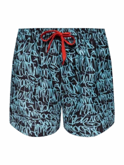 Lustige Badeshorts Für Männer Graffiti