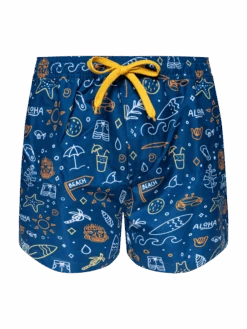 Lustige Badeshorts Für Männer Surfen