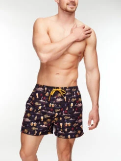 Lustige Badeshorts Für Männer Strandbier -Dedoles D M SCL S SSH C 977 2