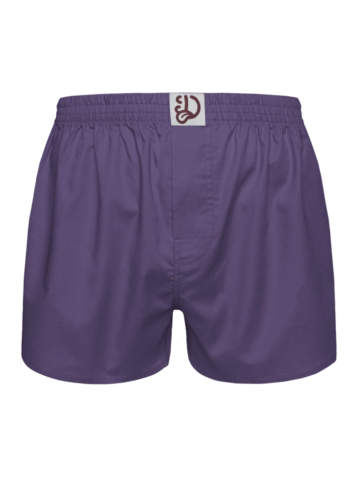 Dunkelviolette Shorts Für Männer 3 Dunkelviolette Shorts Für Männer
