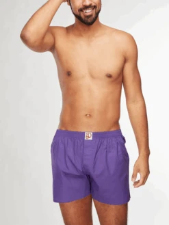 Dunkelviolette Shorts Für Männer 11 Dunkelviolette Shorts Für Männer -Dedoles D M UN LB B C 1000 3