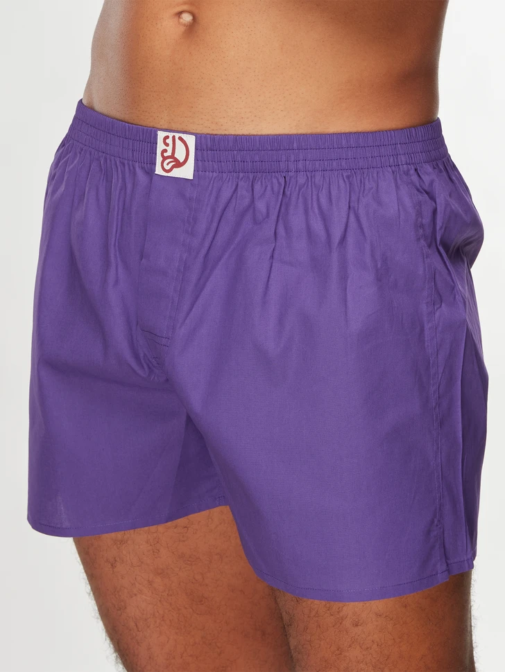 Dunkelviolette Shorts Für Männer 6 Dunkelviolette Shorts Für Männer – Bild 4