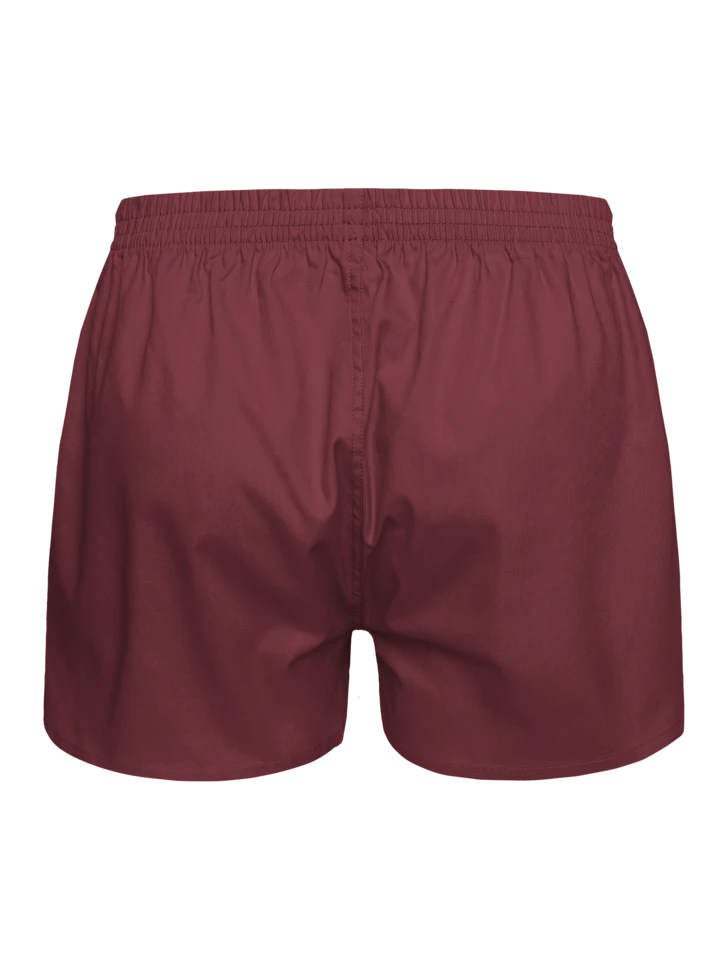Weinrote Shorts Für Männer 4 Weinrote Shorts Für Männer – Bild 2