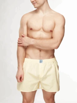 Pastellgelbe Shorts Für Männer -Dedoles D M UN LB B C 1178 3