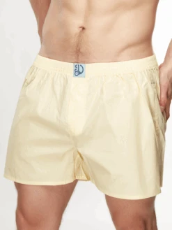 Pastellgelbe Shorts Für Männer -Dedoles D M UN LB B C 1178 4