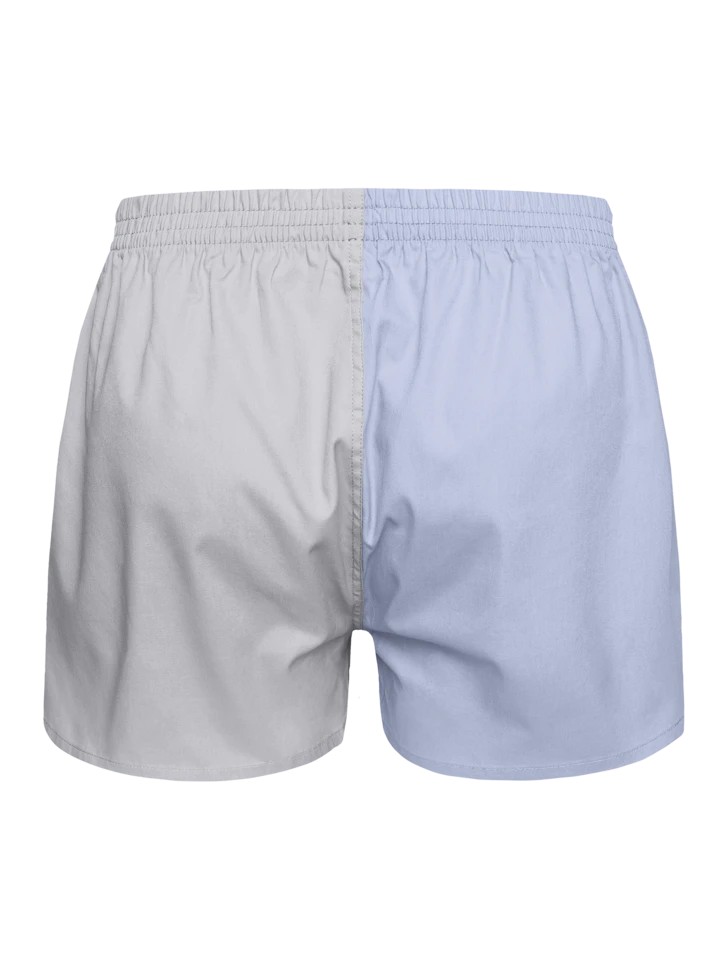 Blaue Und Graue Shorts Für Männer 4 Blaue Und Graue Shorts Für Männer – Bild 2