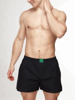 Schwarze Shorts Für Männer -Dedoles D M UN LB B C 937 3