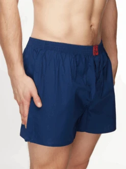 Dunkelblaue Shorts Für Männer -Dedoles D M UN LB B C 940 4