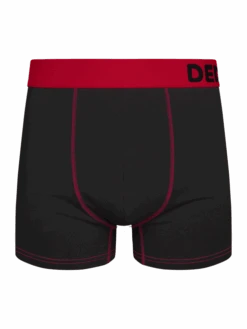 Schwarze Und Rote Boxershorts Für Männer