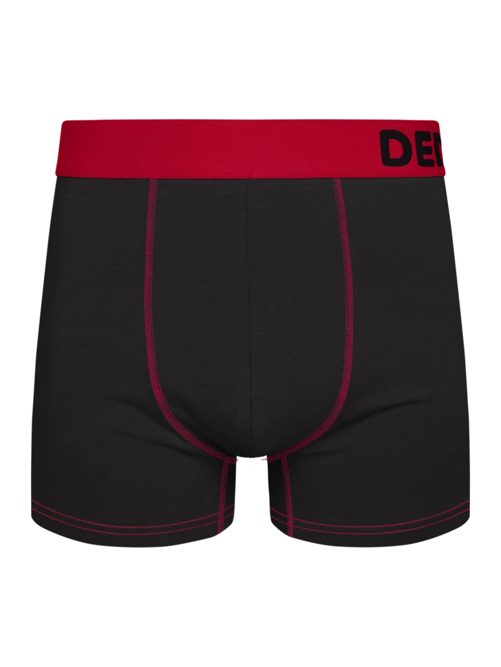 Schwarze Und Rote Boxershorts Für Männer 3 Schwarze Und Rote Boxershorts Für Männer