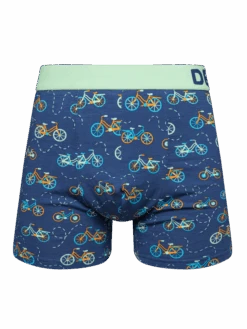 Lustige Boxershorts Für Männer Oranges Fahrrad