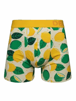 Lustige Boxershorts Für Männer Limette Und Zitrone