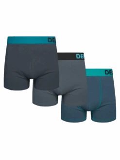 Boxershorts Für Männer 3er-Pack Graue Eleganz