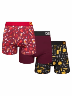 Lustige Boxershorts Für Männer 3er-Pack Party Nach Feierabend