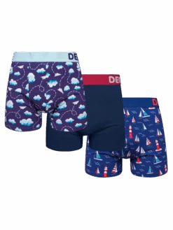 Lustige Boxershorts Für Männer 3er-Pack Wasser Und Luft