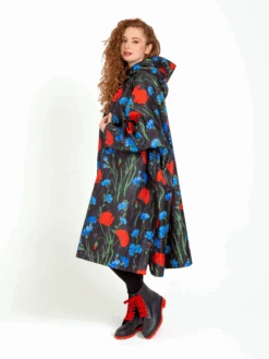 Lustiger Regenmantel Mohn- Und Kornblumen 13 Lustiger Regenmantel Mohn- Und Kornblumen -Dedoles D U AC RCT C PS 1536 ONE 3