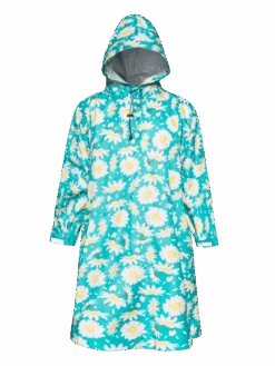 Lustiger Regenmantel Sommer-Gänseblümchen