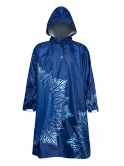 Lustiger Regenmantel Dunkles Mandala