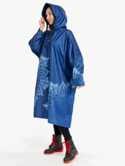 Lustiger Regenmantel Dunkles Mandala -Dedoles D U AC RCT C PS 1885 ONE 4