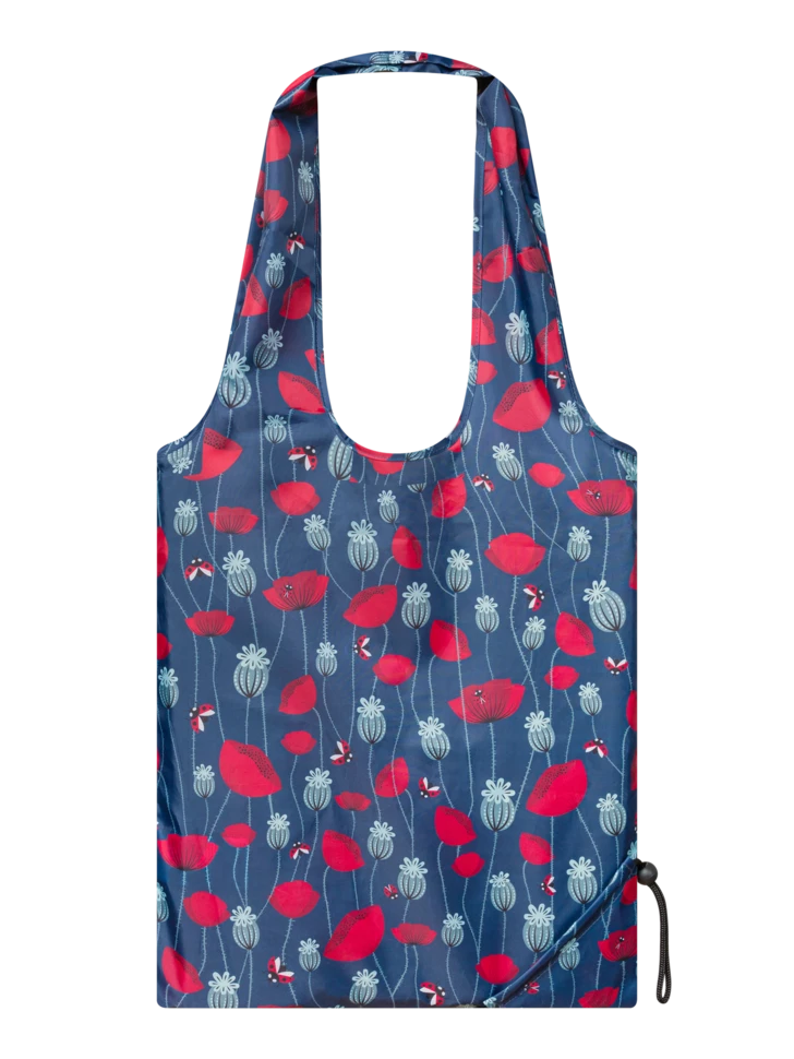Lustige Einkaufstasche Marienkäfer Und Mohnblumen 3 Lustige Einkaufstasche Marienkäfer Und Mohnblumen