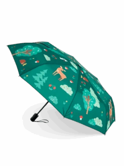 Lustiger Regenschirm Waldfreunde