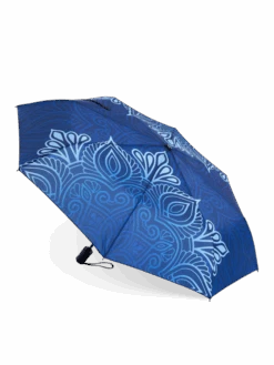 Lustiger Regenschirm Dunkles Mandala