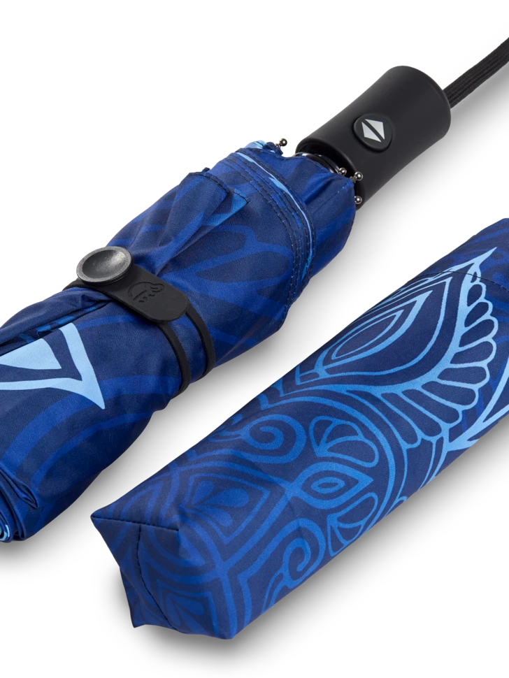 Lustiger Regenschirm Dunkles Mandala 6 Lustiger Regenschirm Dunkles Mandala – Bild 4