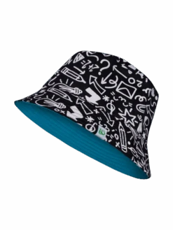 Lustiger Fischerhut Kritzeleien