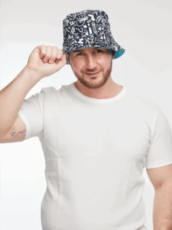 Lustiger Fischerhut Kritzeleien -Dedoles D U BW AC BH C 147 4