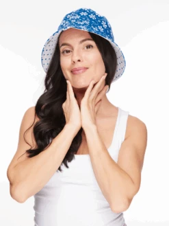 Lustiger Fischerhut Blaudruck -Dedoles D U BW AC BH C 920 4