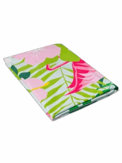 Lustiges Rundes Strandtuch Tropischer Flamingo 6 Lustiges Rundes Strandtuch Tropischer Flamingo -Dedoles D U BW AC RBT C 1588 ONE 2