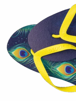 Lustige Flip-Flops Pfauenfedern -Dedoles D U F FF C PE 1346 3