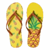 Lustige Flip-Flops Frische Ananas 2 Lustige Flip-Flops Frische Ananas -Dedoles D U F FF C PE 1591 1