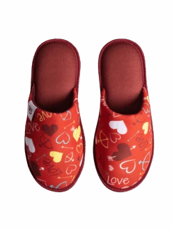 Lustige Hausschuhe Herzen