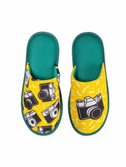 Lustige Hausschuhe Kamera